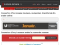 Convertor numerale romane