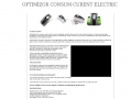 Optimizor consum curent electric